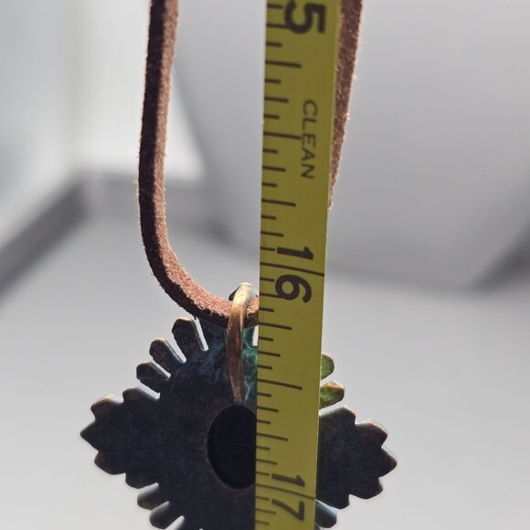 VTG Ethnic Copper & Brass Jewelry Necklaces Rings Earrings Bracelets Lot of 8 - Picture 13 of 14